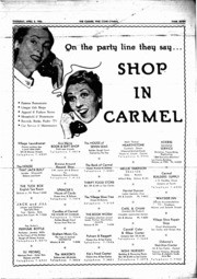 Carmel Pine Cone 1956-04-05