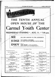 Carmel Pine Cone 1960-08-25