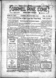 Carmel Pine Cone 1917-06-21
