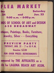 Laguna Beach Art Asssociation Affliates Scrapbook, 1963-1965