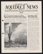 Colorado Aqueduct News 1947-07
