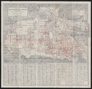 Small San Fernando Valley Map with Economic Plan