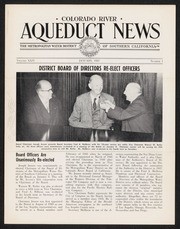 Colorado Aqueduct News 1957-01