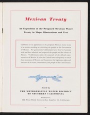 Mexican Water Treaty Opposition Brochure 1944