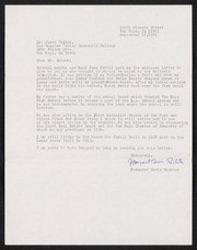 Correspondence - Growth - Etc. Van Nuys - W. P. Whitsett 1911-1960