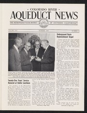 Colorado Aqueduct News 1958-10