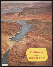 California and the Colorado River Booklet, 1954