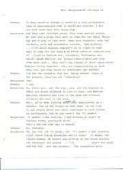 Mrs. Janice Bergstrom, Oral History