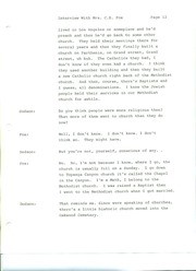 Mr. C. E. Fox, Oral History