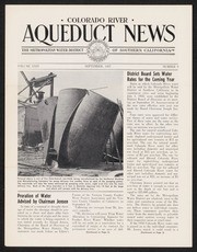 Colorado Aqueduct News 1957-09