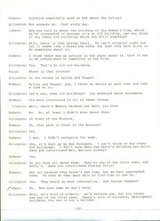 Mrs. Clara Allington, Oral History