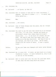 Mr. and Mrs. Paul Carlsted, Oral History