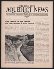 Colorado Aqueduct News 1955-03