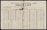 Van Nuys - Lankershim Land Price List