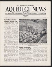 Colorado Aqueduct News 1957-08