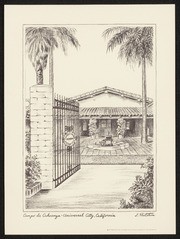 Campo de Cahuenga Lithograph