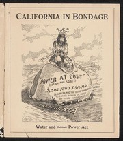 California in Bondage: Water and (political) Power Act