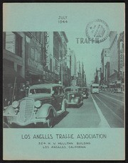 Traffic Brochure, Los Angeles Traffic Association, July 1944