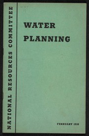 Water Planning Brochure, 1938
