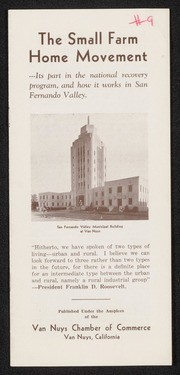 The Small Farm Home Movement Brochure