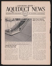 Colorado Aqueduct News 1959-08