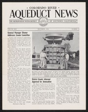 Colorado Aqueduct News 1958-12