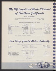 San Diego Quest for Water Brochure, W. P. Whitsett, 1947