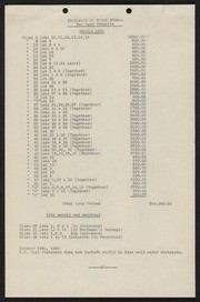 Unsold Lots Van Nuys Townsite, 1920
