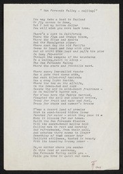 San Fernando Valley - Calling a Poem