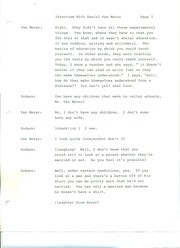 Mr. Daniel Van Meter, Oral History