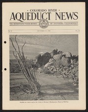 Colorado Aqueduct News 1938-10-25