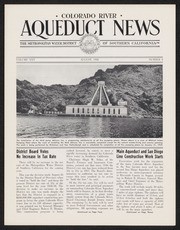 Colorado Aqueduct News 1958-08