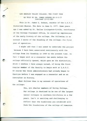 Founding of LA Valley College