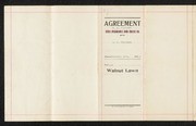 Purchase Agreement for Lot 116, Walnut Lawn, October 30, 1906