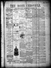 The Bodie Chronicle 1879-10-25