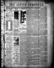 The Alpine Chronicle 1878-03-30