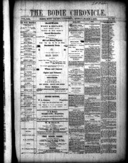 The Bodie Chronicle 1880-03-01