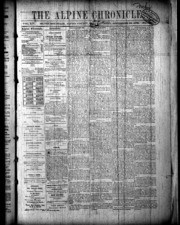 The Alpine Chronicle 1876-09-23