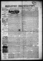 Bridgeport Chronicle-Union 1894-12-22