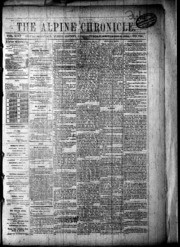 The Alpine Chronicle 1876-09-09