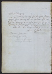 Index to the Mexican Archives of the County of Monterey from Volume Sixth through Volume Sixteenth
