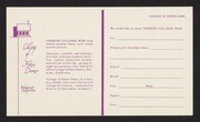 Thinking College-wise? Order Form