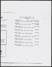 History of the Junior Club by decade: March 1941 - 1985