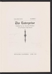 The Enterprise - 1923