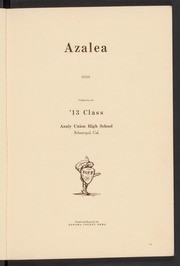 The Azalea - 1913