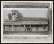 Carl Rasmussen Saloon 'The Old Corner' in Irvington Corners