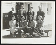 Newark School Teachers, Three Men and Five Women, 1940