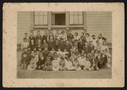 Warm Springs School Class Picture With Georgia Abel Leitch