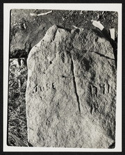 Tombstone (gravestone) Found in Niles Canyon, Inscribed "Jose 1791"