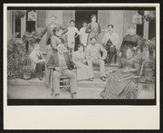 William Yates Horner and Family in Front of William Yates Horner Home